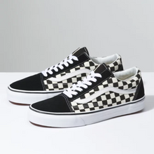 Load image into Gallery viewer, VANS OLD SKOOL (PRIMARY CHECK) BLACK/WHITE