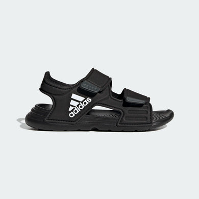 ADIDAS ALTASWIM C GV7802 BLACK /WHITE / GREY KIDS SANDALS