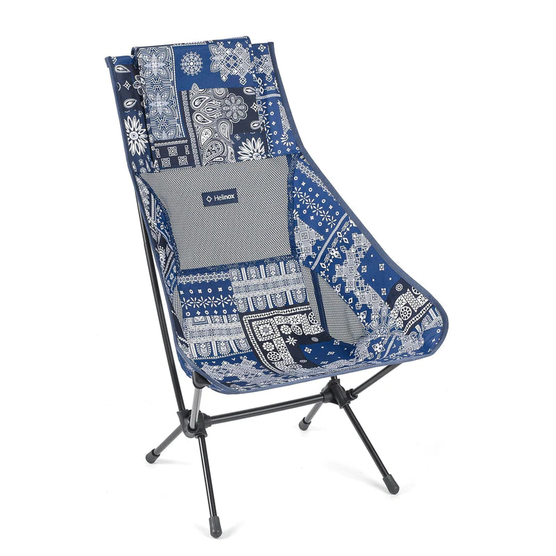 HELINOX CHAIR TWO BLUE BANDANA QUILT – leftfoot.sg