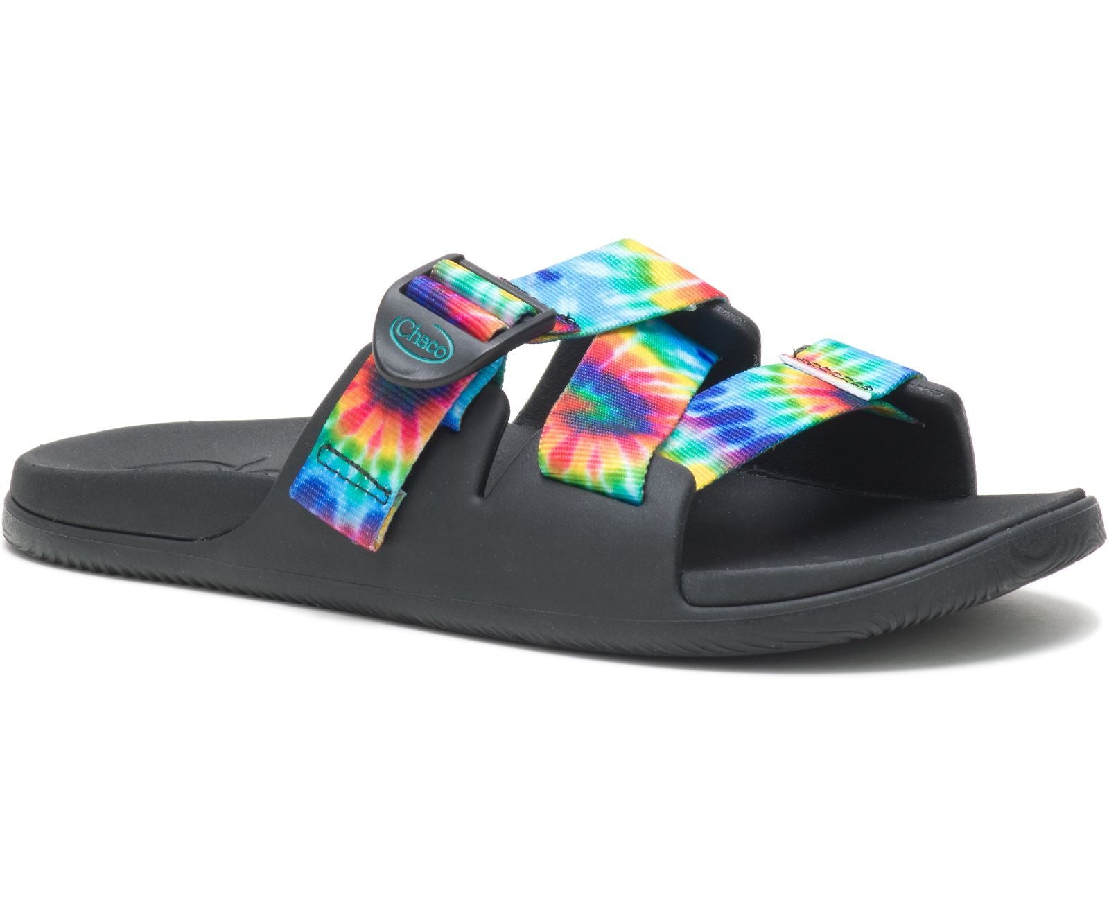 CHACO CHILLOS SLIDE MENS DARK TIE DYE JCH108033 leftfoot.sg