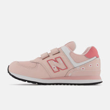 Load image into Gallery viewer, NEW BALANCE KIDS PV574FS1 PINK HAZE WITH DESERT PINK