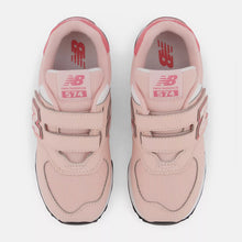 Load image into Gallery viewer, NEW BALANCE KIDS PV574FS1 PINK HAZE WITH DESERT PINK