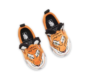VANS X DISCOVERY PROJECT CAT SLIP-ON V WILD TIGER TODDLER